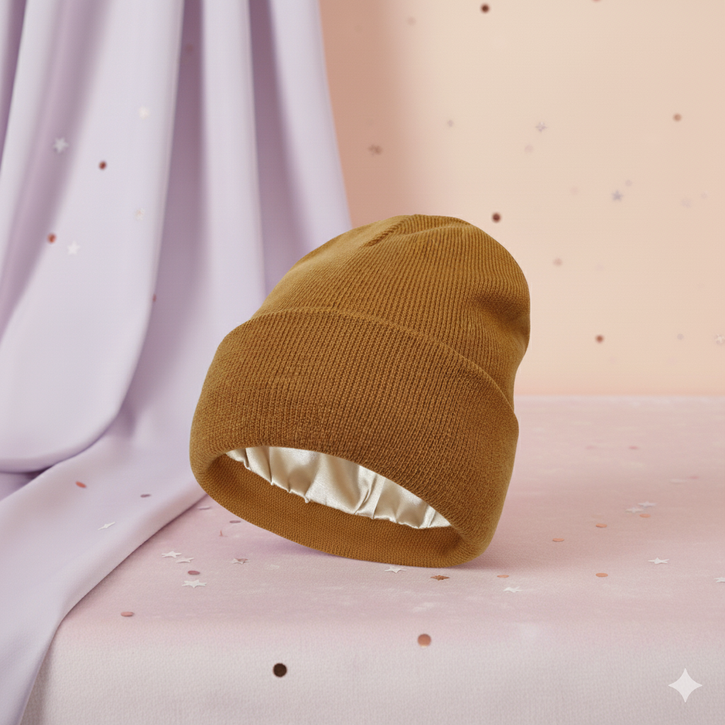 Czapeo™ - zimowa czapka z satynowym wnętrzem