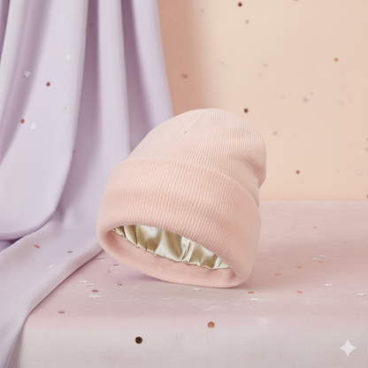 Czapeo™ - zimowa czapka z satynowym wnętrzem