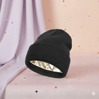 Czapeo™ - zimowa czapka z satynowym wnętrzem